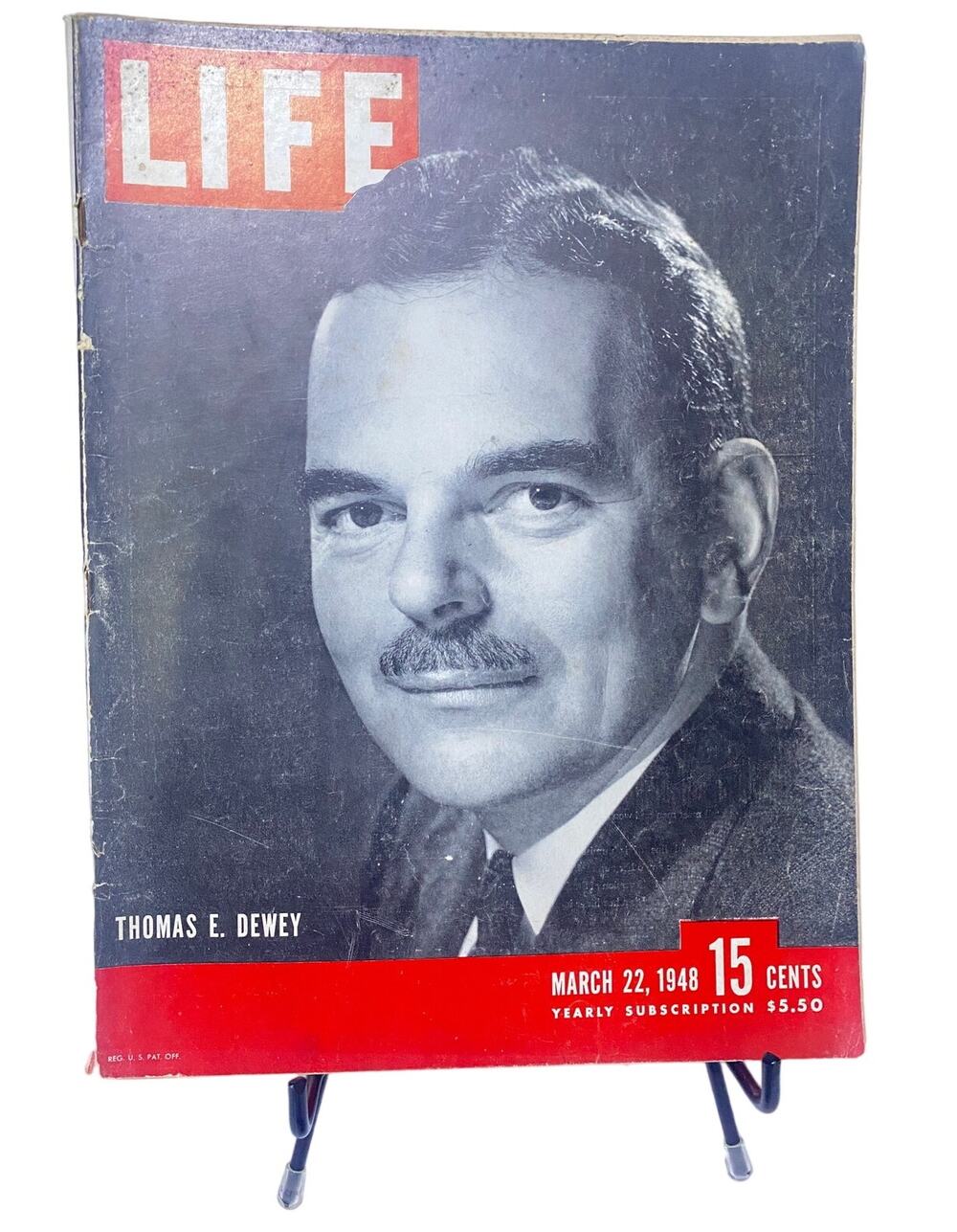 LIFE Magazine March 22 1948 With Thomas E. Dewey on Cover